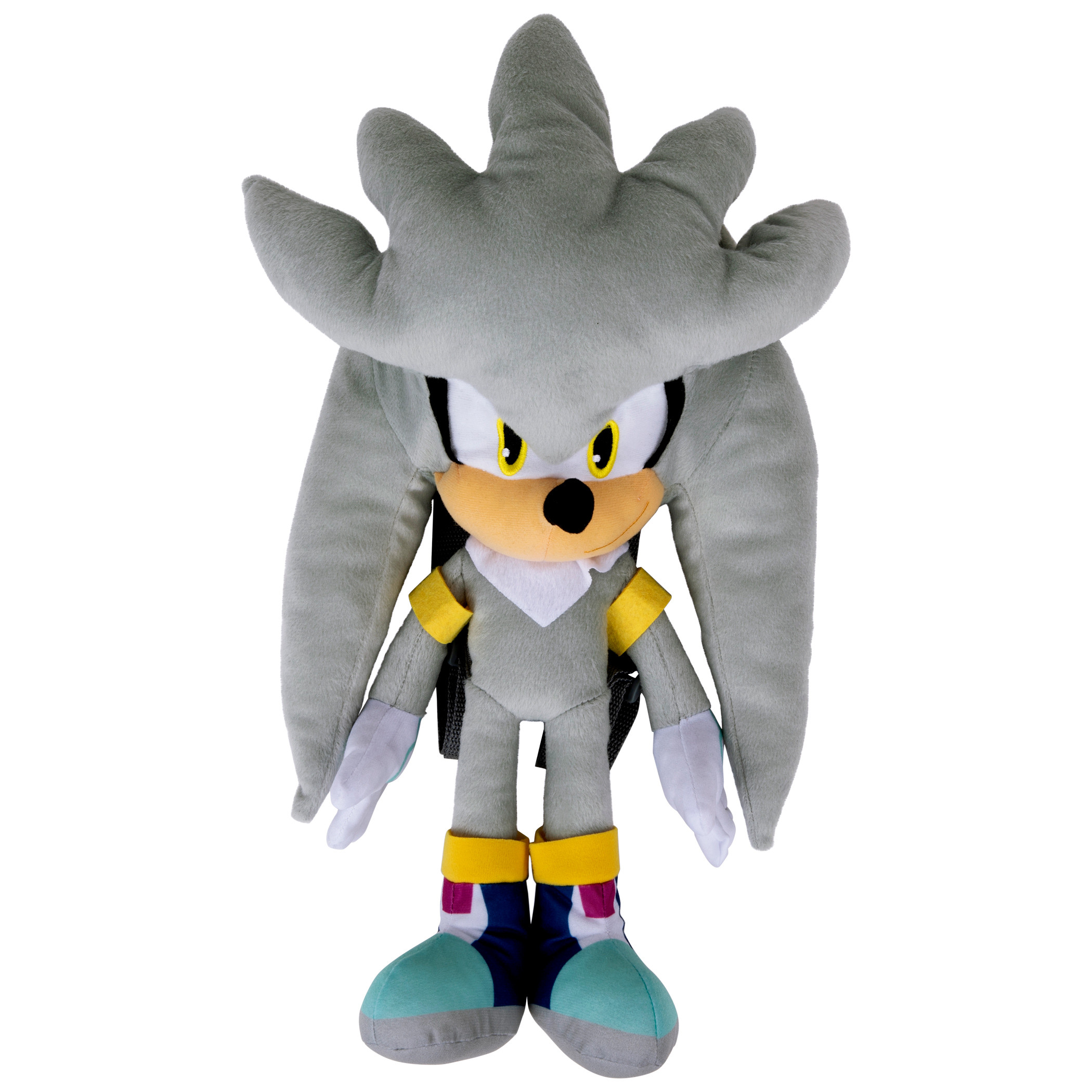 Sonic The Hedgehog Silver 16" Plush Backpack